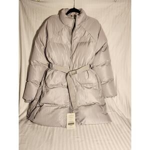 NWT Fabletics Bryce Belted Puffer Coat Women's Size XL